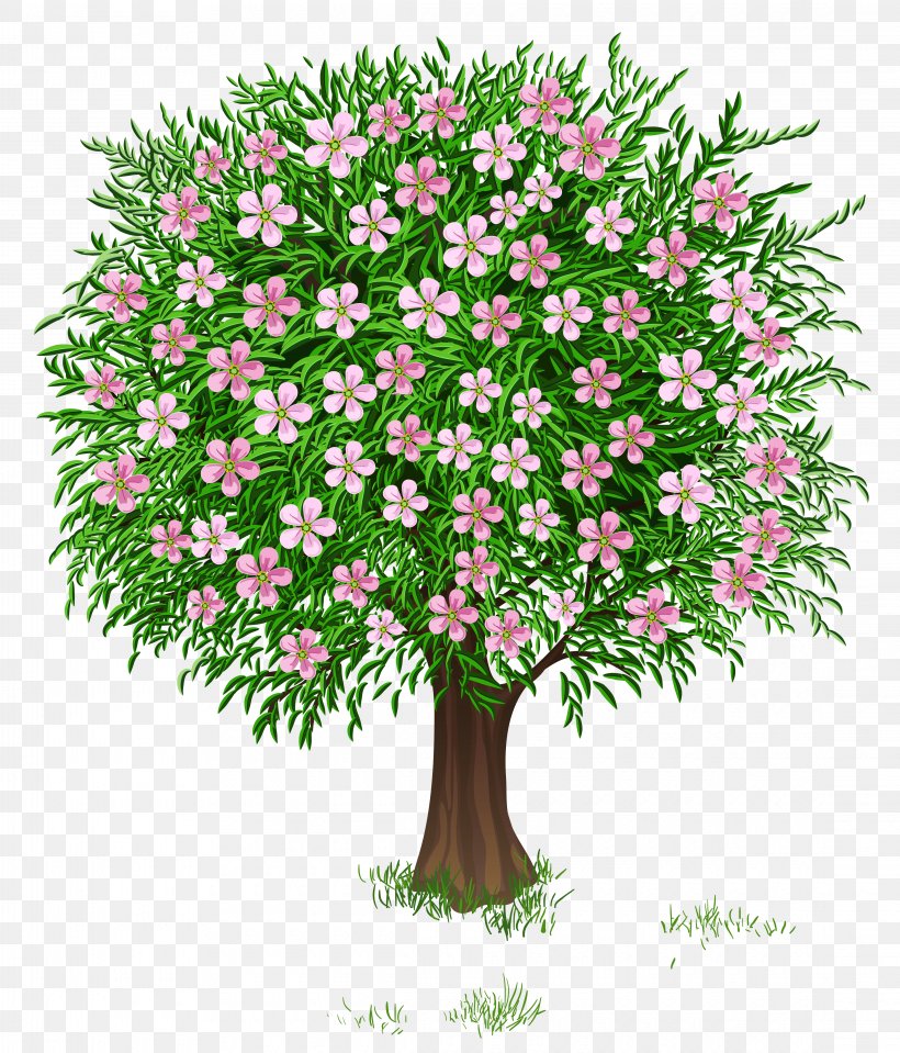Tree Spring Clip Art, PNG, 4470x5232px, Tree, Artificial Flower, Blossom, Branch, Chrysanths Download Free