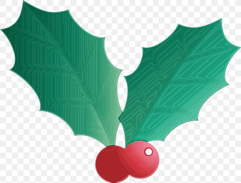 Holly, PNG, 1024x780px, Watercolor, Green, Holly, Leaf, Paint Download Free