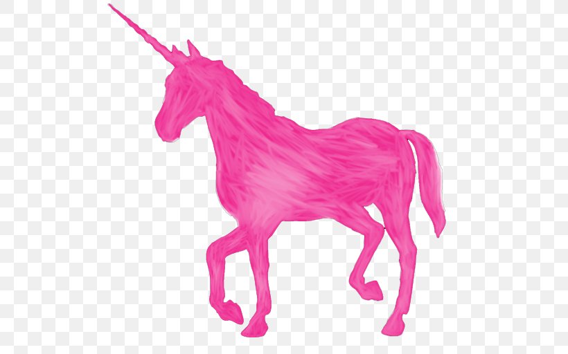 Clip Art Image Invisible Pink Unicorn, PNG, 512x512px, Unicorn, Animal Figure, Drawing, Fictional Character, Foal Download Free