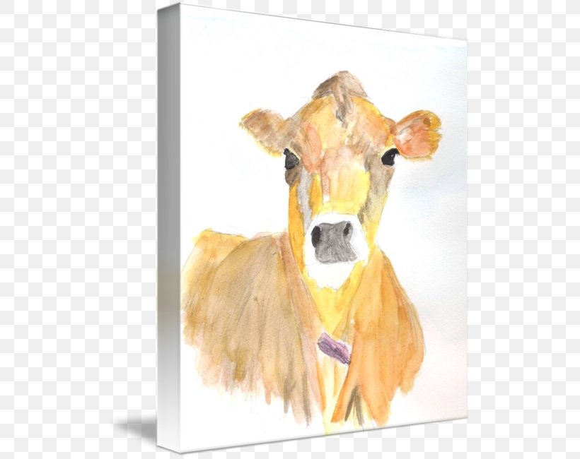 Cattle Watercolor Painting Snout, PNG, 514x650px, Cattle, Cattle Like Mammal, Fauna, Livestock, Paint Download Free