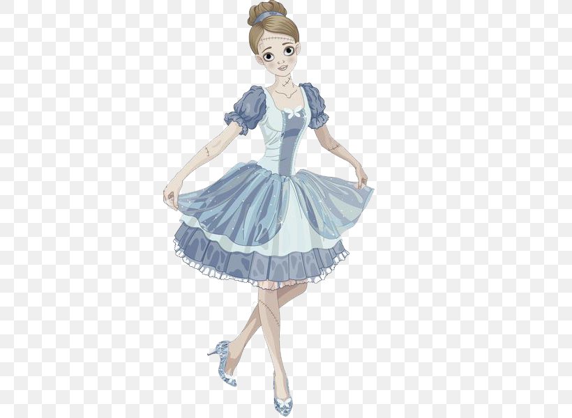 Cinderella Royalty-free Stock Illustration Illustration, PNG, 525x600px, Watercolor, Cartoon, Flower, Frame, Heart Download Free