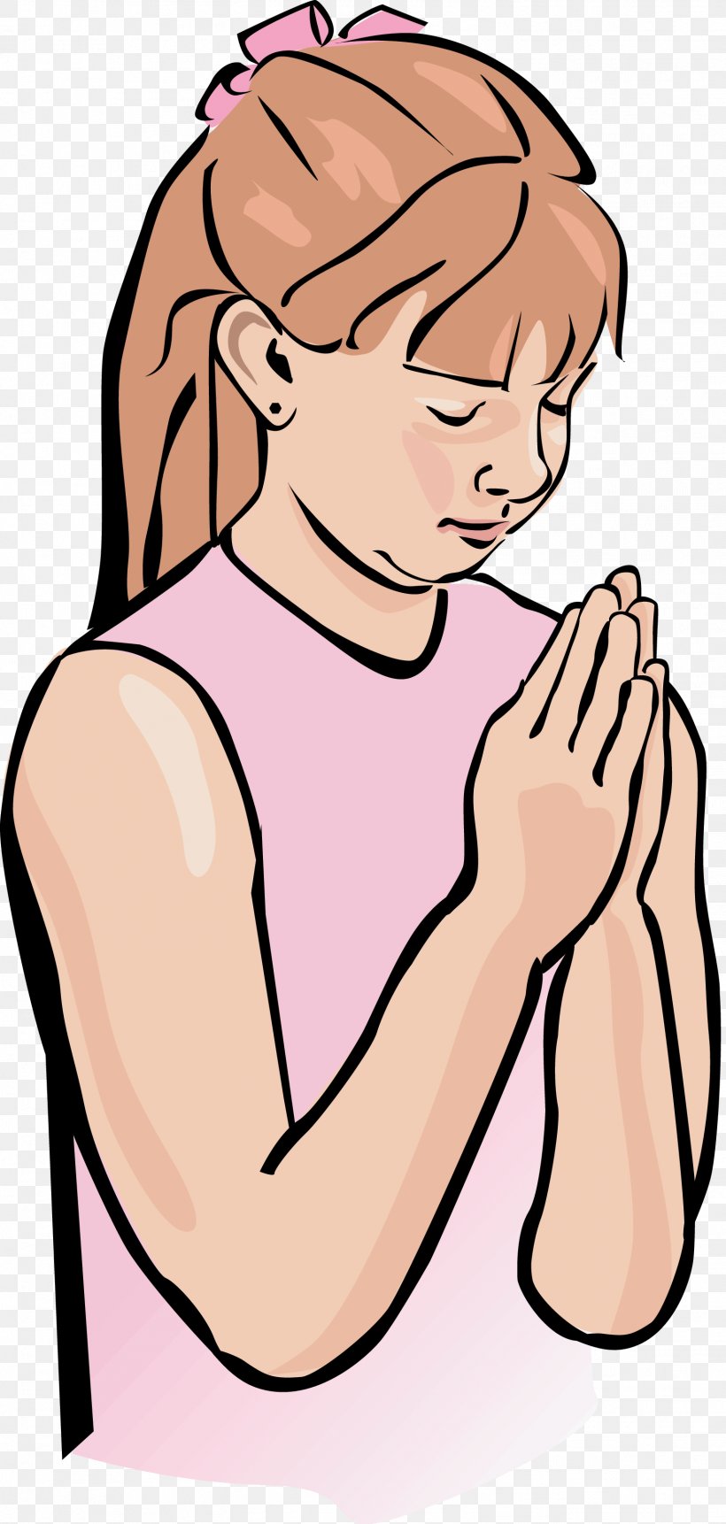 Praying Hands Prayer Clip Art, PNG, 1571x3300px, Watercolor, Cartoon