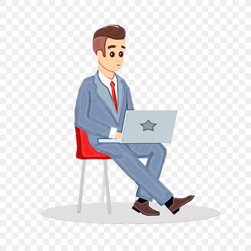 Public Relations White-collar Worker Business Professional Cartoon, PNG, 1440x1440px, Watercolor, Behavior, Bluecollar Worker, Business, Cartoon Download Free