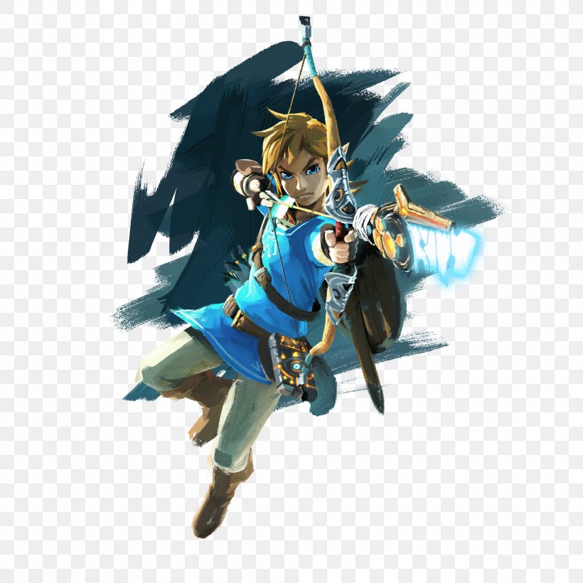 The Legend Of Zelda: Breath Of The Wild Wii U The Legend Of Zelda: Ocarina Of Time Zelda II: The Adventure Of Link, PNG, 4000x4000px, Legend Of Zelda Breath Of The Wild, Action Figure, Costume, Electronic Entertainment Expo 2016, Figurine Download Free