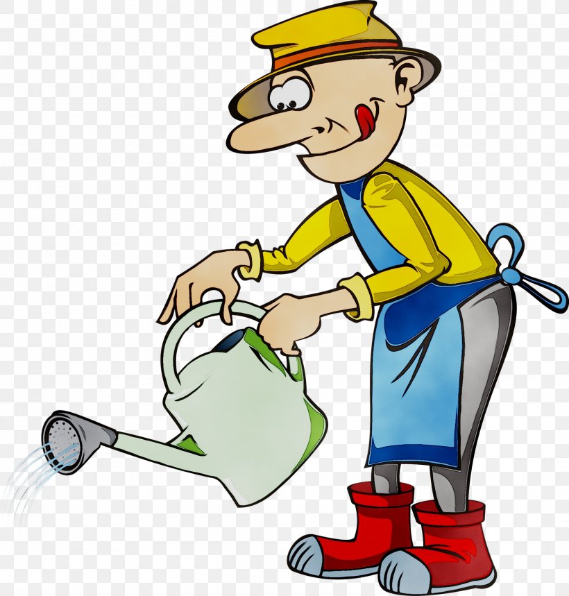 Watering Cans Gardening Gardener Bucket, PNG, 2125x2227px, Watering Cans, Art, Bucket, Cartoon, Cleaning Download Free