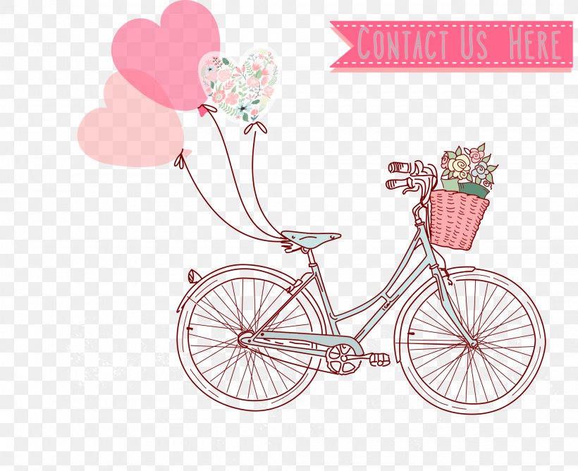 Wedding Invitation Greeting & Note Cards Birthday Bicycle Paper, PNG, 2040x1662px, Wedding Invitation, Balloon, Bicycle, Bicycle Accessory, Bicycle Frame Download Free