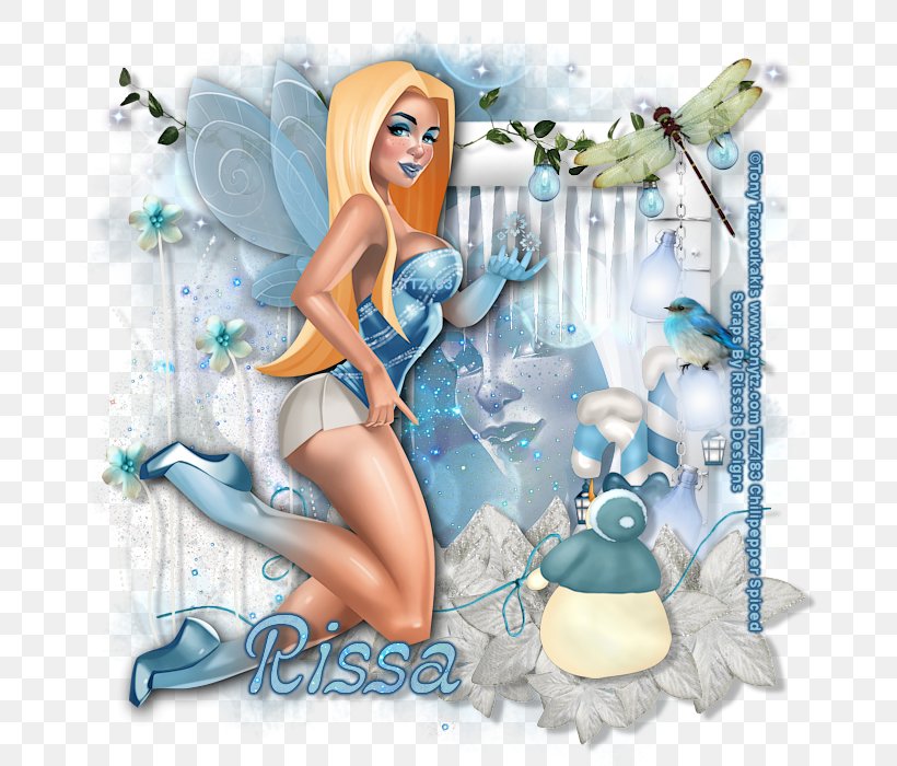 Fairy Figurine Desktop Wallpaper Organism, PNG, 700x700px, Watercolor, Cartoon, Flower, Frame, Heart Download Free