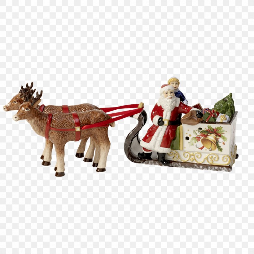 Sled Christmas Day Villeroy & Boch Christmas Toys Memory Villeroy & Boch Christmas Toys Gift Box Villeroy & Boch Christmas Box, PNG, 1000x1000px, Sled, Animal Figure, Christmas Day, Christmas Decoration, Christmas Ornament Download Free
