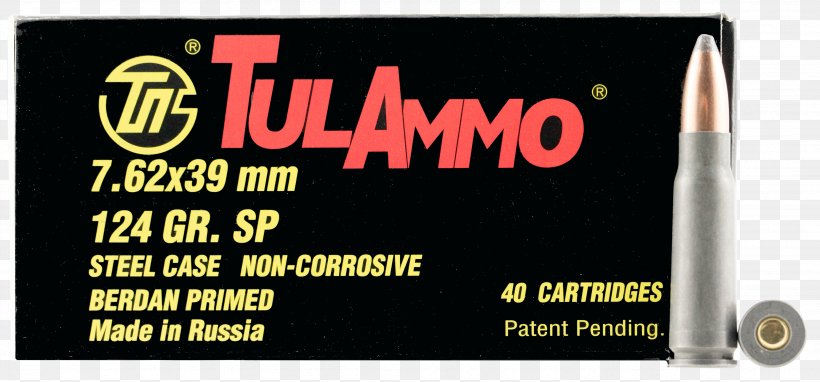 7.62×39mm Full Metal Jacket Bullet Soft-point Bullet Ammunition Cartridge, PNG, 4703x2192px, Watercolor, Cartoon, Flower, Frame, Heart Download Free