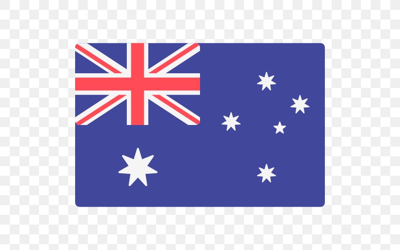 Flag Of Australia National Flag Flag Of The United Kingdom, PNG, 512x512px, Australia, Area, Blue, Flag, Flag Of Australia Download Free