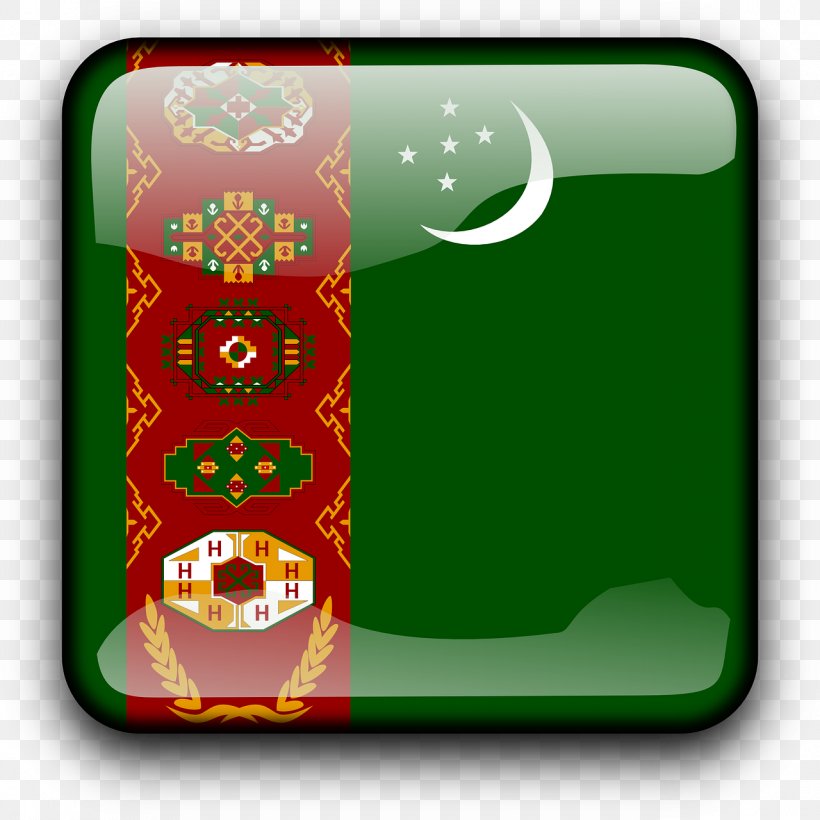 Flag Of Turkmenistan National Flag Image, PNG, 1280x1280px, Turkmenistan, Flag, Flag Of Libya, Flag Of Russia, Flag Of Togo Download Free