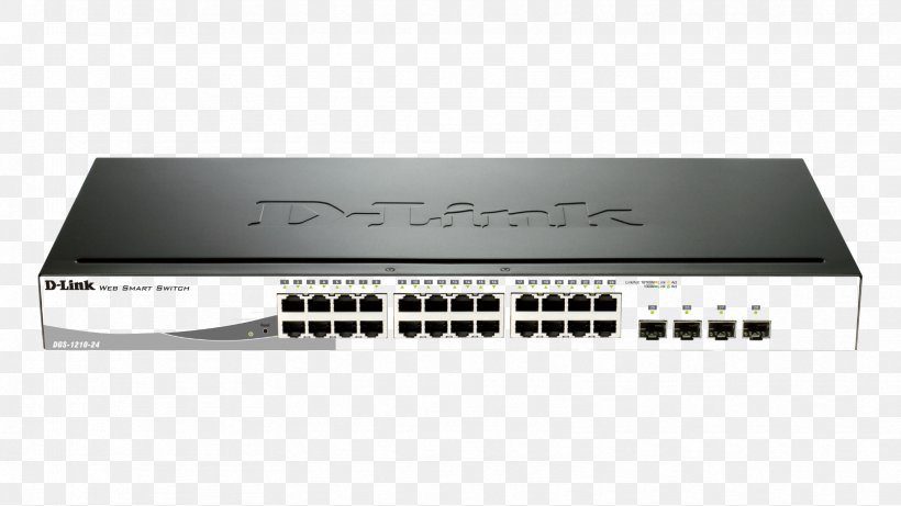 Power Over Ethernet Gigabit Ethernet Network Switch D-Link Small Form-factor Pluggable Transceiver, PNG, 1664x936px, Power Over Ethernet, Audio Receiver, Computer Network, Dlink, Electronic Device Download Free