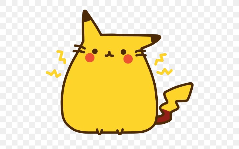 Pusheen Nyan Cat Pikachu, PNG, 512x512px, Pusheen, Area, Artwork, Carnivoran, Cat Download Free