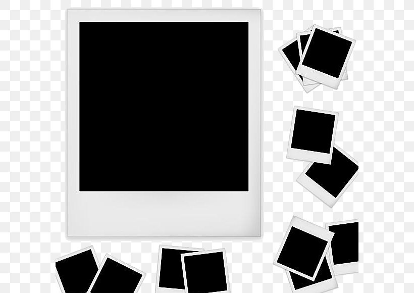 Instant Camera Picture Frame, PNG, 600x580px, Instant Camera, Black, Black And White, Brand, Monochrome Download Free