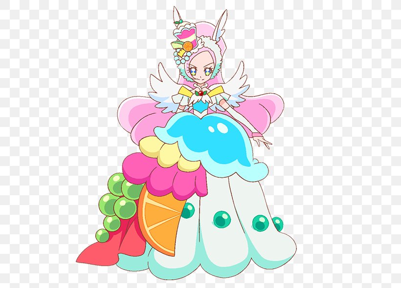 Parfait Pretty Cure Asahi Broadcasting Corporation Television Show Toei Television Production, PNG, 640x590px, Parfait, Art, Asahi Broadcasting Corporation, Fairy, Fictional Character Download Free