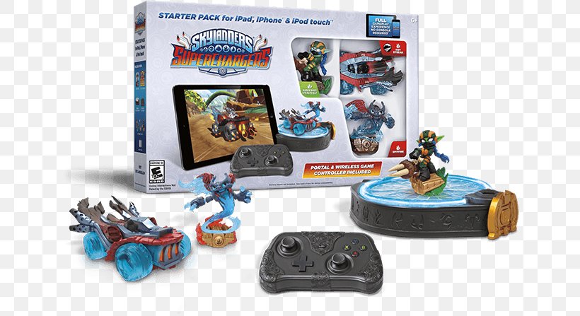 Skylanders: SuperChargers Skylanders: Trap Team Xbox 360 Video Game, PNG, 648x447px, Skylanders Superchargers, Apple Tv, Game Controller, Home Game Console Accessory, Ipad Download Free
