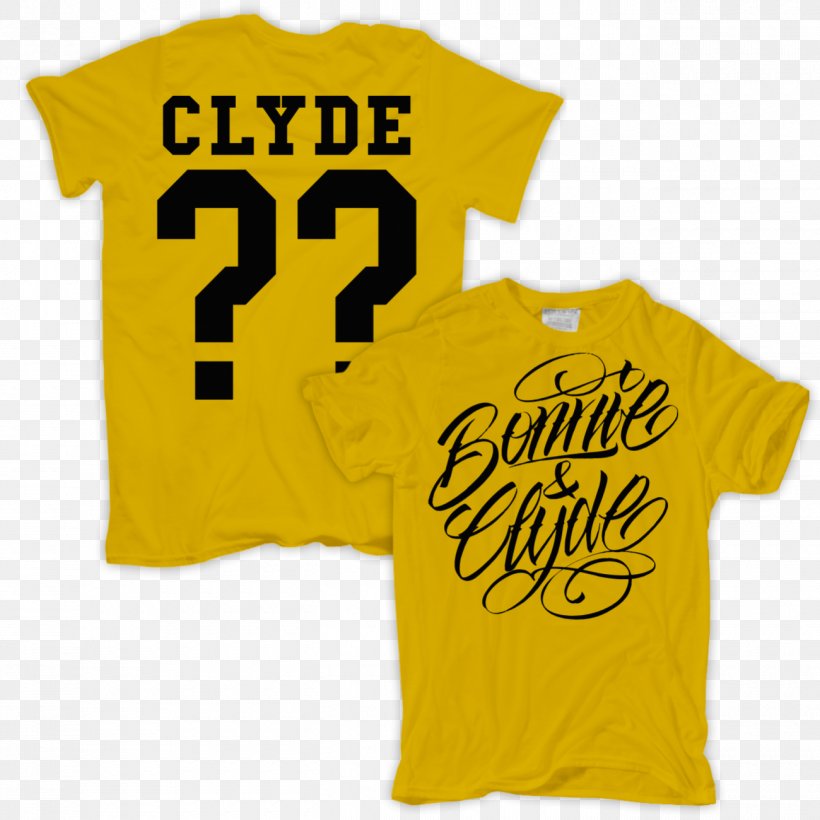 T-shirt Sports Fan Jersey Bonnie And Clyde Sleeve Jumper, PNG, 1300x1300px, Tshirt, Active Shirt, Black, Bonnie And Clyde, Bonnie Parker Download Free