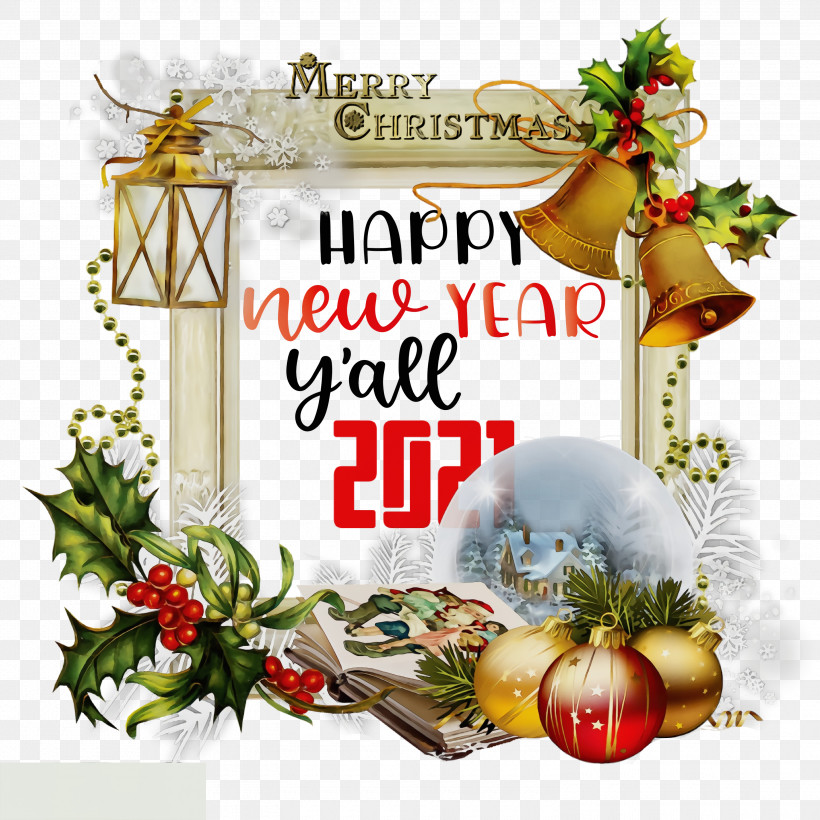 Christmas Day, PNG, 3000x3000px, 2021 Happy New Year, 2021 New Year, 2021 Wishes, Candy Cane, Christmas Day Download Free