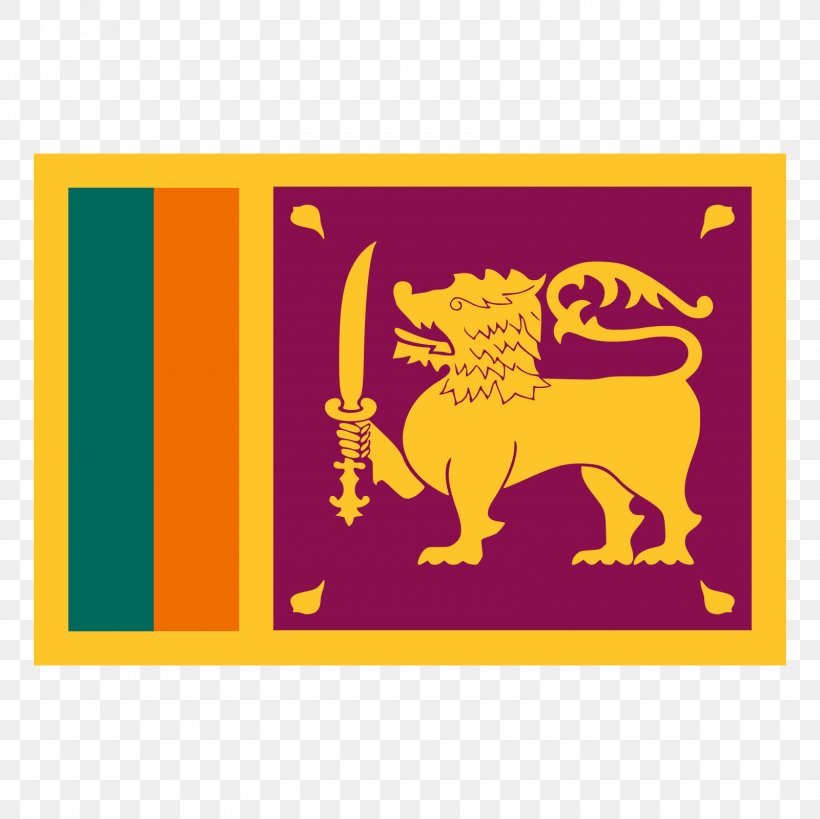 Flag Of Sri Lanka Vector Graphics National Flag, PNG, 1600x1600px, Sri Lanka, Area, Brand, Flag, Flag Of Papua New Guinea Download Free