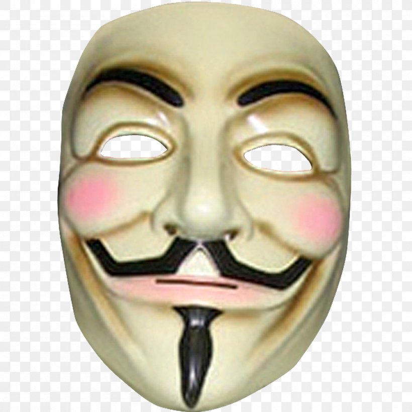 Guy Fawkes Mask V For Vendetta Amazon.com Guy Fawkes Mask, PNG, 1000x1000px, Guy Fawkes, Adult, Amazoncom, Anonymous, Clothing Download Free