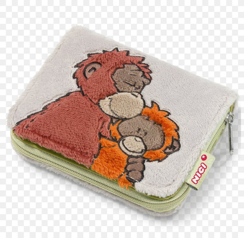 Stuffed Animals & Cuddly Toys NICI AG Wallet Textile Orangutan, PNG, 800x800px, Stuffed Animals Cuddly Toys, Material, Nici Ag, Orange, Orange Slovensko Download Free