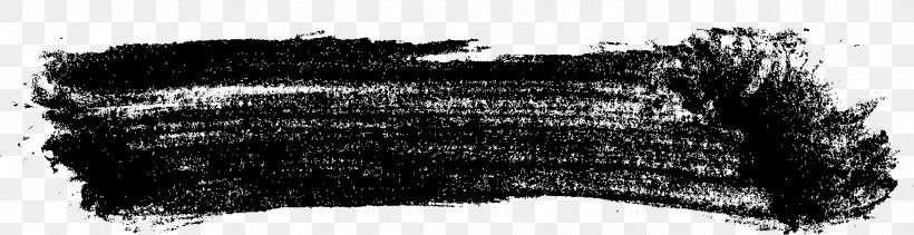 Black And White Grunge Brush, PNG, 3417x880px, Black And White, Black, Brush, Grunge, Monochrome Download Free