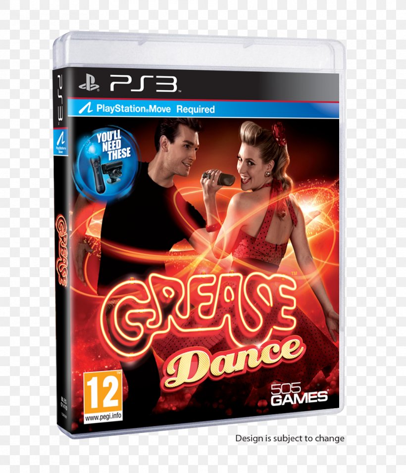 Grease Dance Xbox 360 PlayStation 3 Kinect, PNG, 1063x1240px, Watercolor, Cartoon, Flower, Frame, Heart Download Free