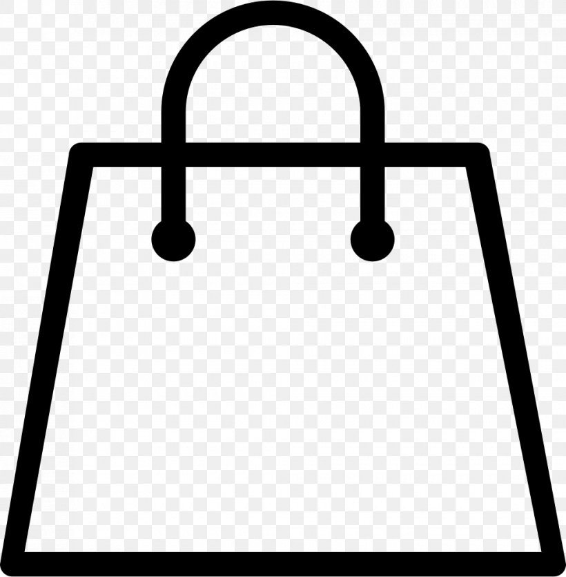 Shopping Bag Handbag Vector Graphics, PNG, 980x998px, Shopping Bag, Area, Backpack, Bag, Black And White Download Free