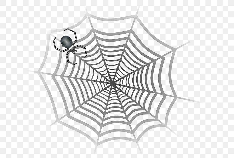 Vector Graphics Image Spider Web Spider-Man Clip Art, PNG, 640x555px, Spider Web, Area, Black And White, Color, Drawing Download Free