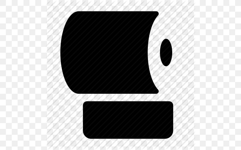 Paper Toilet Icon, PNG, 512x512px, Paper, Bathroom, Black, Black And White, Brand Download Free