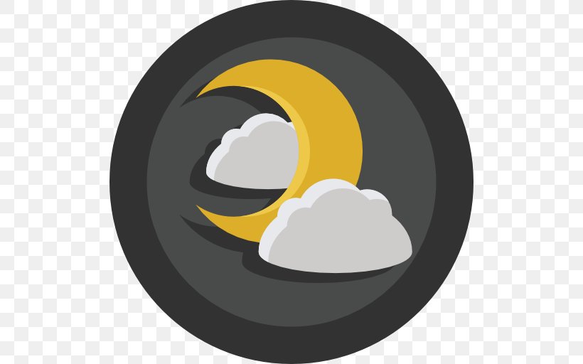 Yellow Night Moon, PNG, 512x512px, Logo, Darkness, Moon, Night, Yellow Download Free