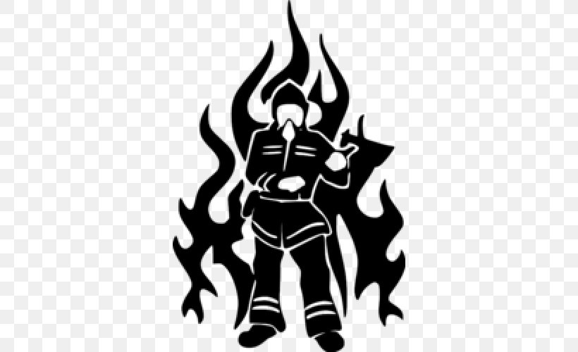 Firefighter's Helmet Fire Department Clip Art, PNG, 500x500px, Firefighter, Black, Black And White, Demon, Document Download Free