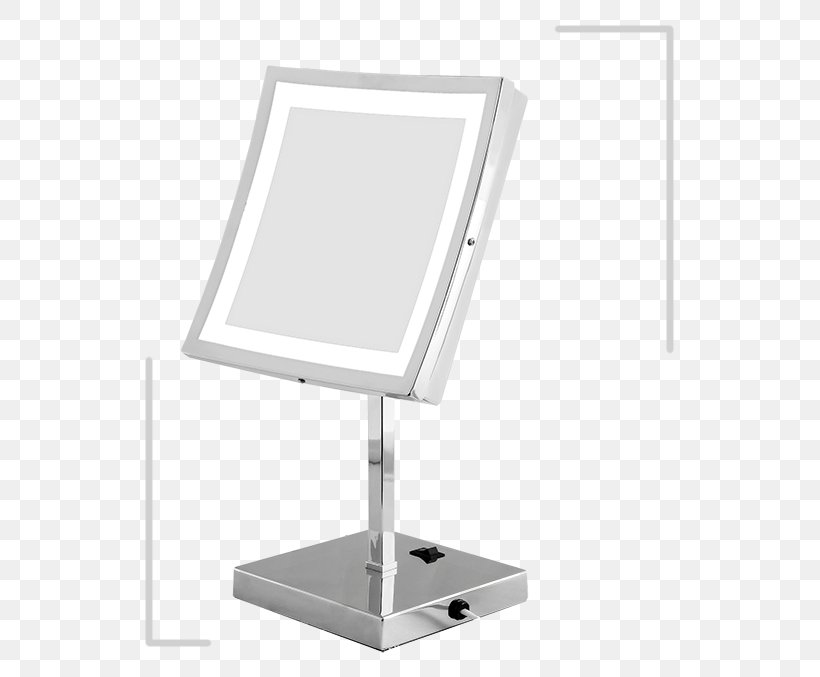 Light-emitting Diode Mirror Magnifying Glass Shaving, PNG, 600x677px, Light, Backlight, Bathroom, Computer Monitor, Computer Monitor Accessory Download Free