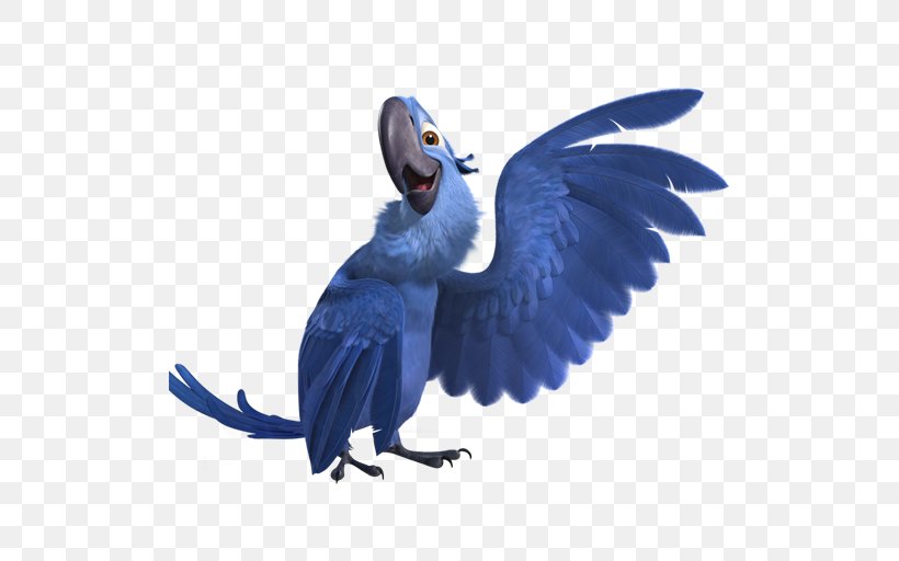 Macaw Parrot Bird Common Pet Parakeet, PNG, 512x512px, Blu, Anne Hathaway, Beak, Bird, Character Download Free