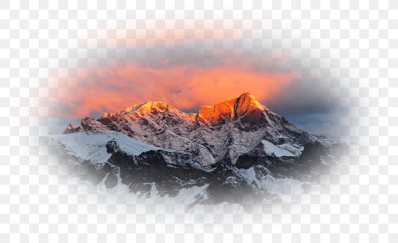 Mount Everest Alps Samsung Galaxy S5 Mountain High-definition Television, PNG, 800x500px, Watercolor, Cartoon, Flower, Frame, Heart Download Free