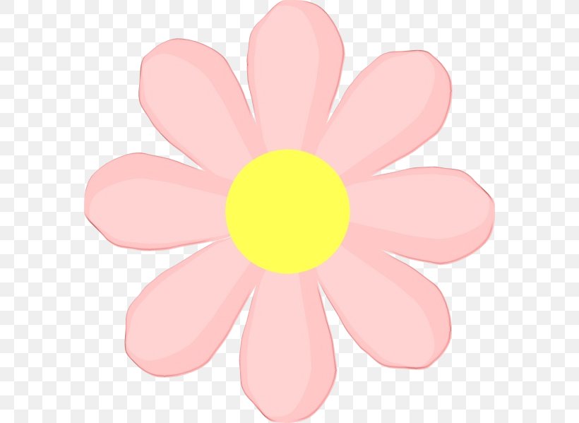 Pink Petal Clip Art Flower Plant, PNG, 582x599px, Watercolor, Flower, Paint, Petal, Pink Download Free