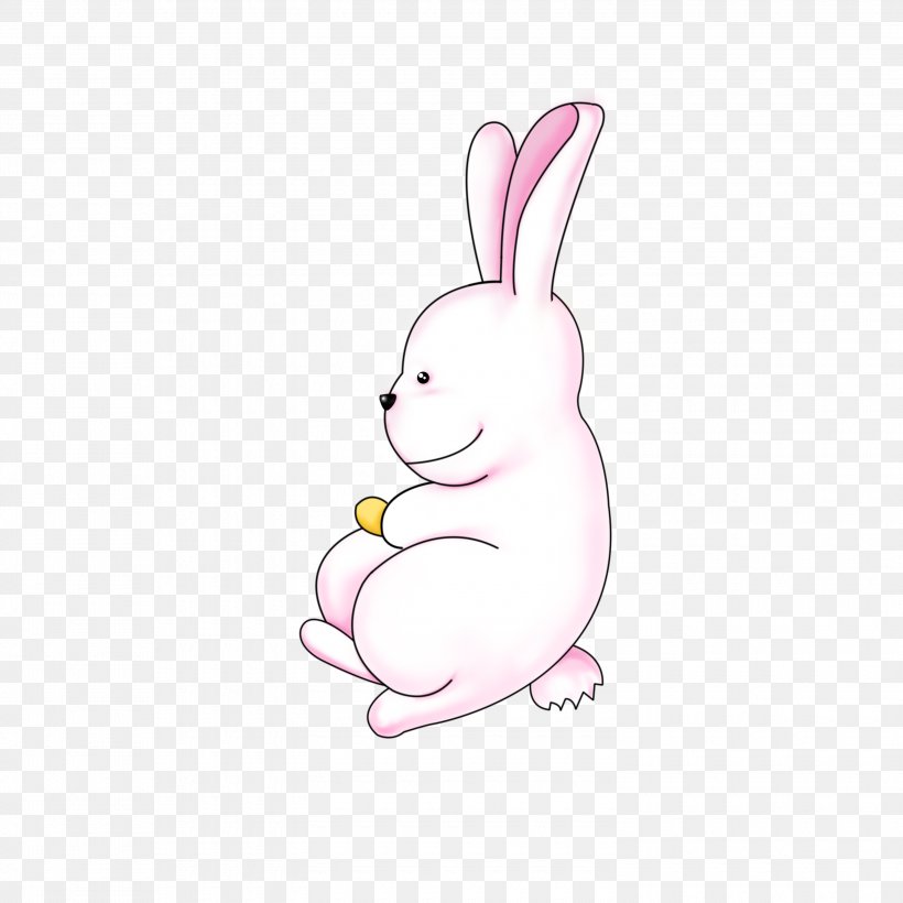 Domestic Rabbit Easter Bunny Hare Clip Art, PNG, 3000x3000px, Domestic Rabbit, Cartoon, Computer Software, Easter Bunny, Hare Download Free