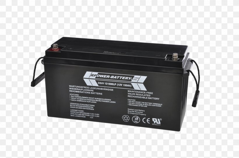 Electric Battery Lead–acid Battery VRLA Battery UPS Rechargeable Battery, PNG, 1626x1080px, Electric Battery, Battery, Billigerde, Computer Hardware, Electronics Accessory Download Free