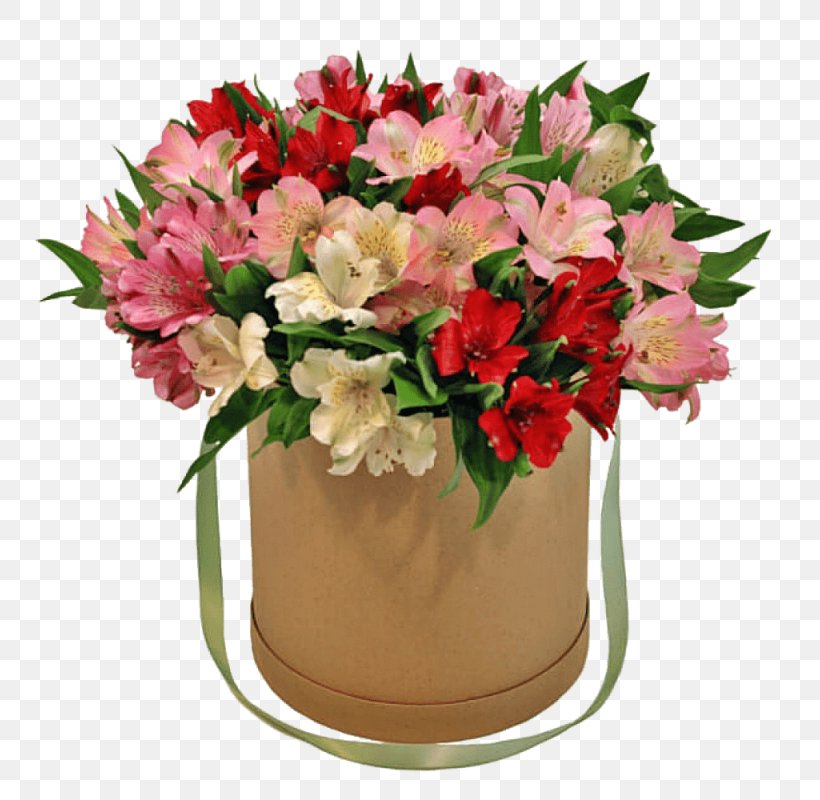 Flower Bouquet Box Lily Of The Incas Garden Roses, PNG, 800x800px, Flower Bouquet, Alstroemeriaceae, Artificial Flower, Azalea, Basket Download Free