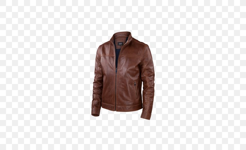 Leather Jacket, PNG, 500x500px, Leather Jacket, Brown, Jacket, Leather Download Free