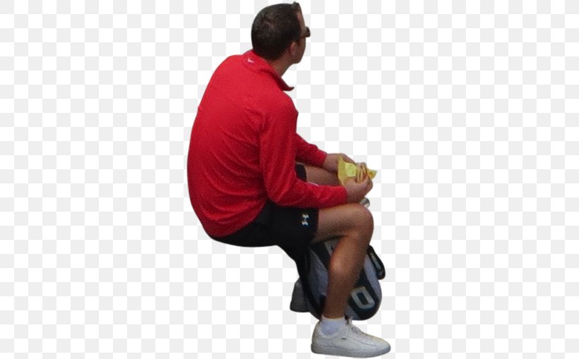 person sitting on bench png