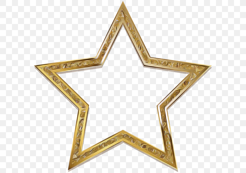 Star Triangle Triangle Brass Metal, PNG, 600x576px, Star, Brass, Metal, Symbol, Triangle Download Free