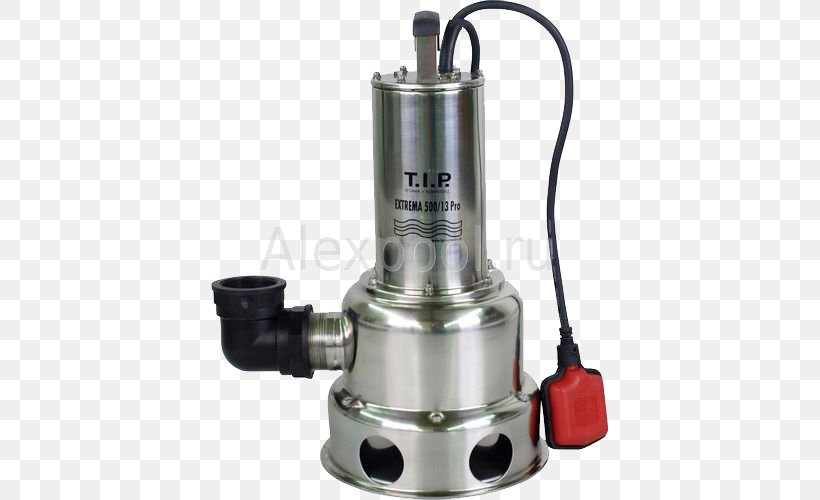 Submersible Pump Total Dynamic Head Schmutzwasserpumpe Wastewater, PNG, 500x500px, Submersible Pump, Drainage, Edelstaal, Hardware, Heat Pump Download Free