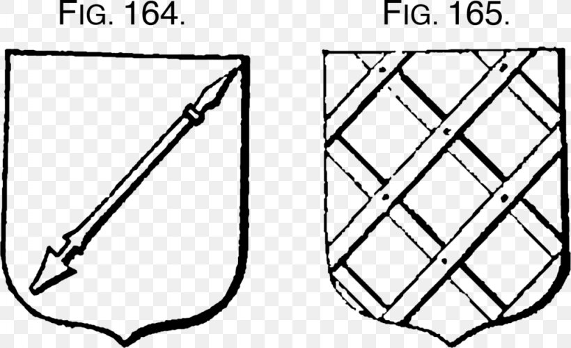 The Grammar Of Heraldry Drawing Ordinary Triangle Pattern, PNG, 1024x625px, Grammar Of Heraldry, Area, Black And White, Diagram, Drawing Download Free