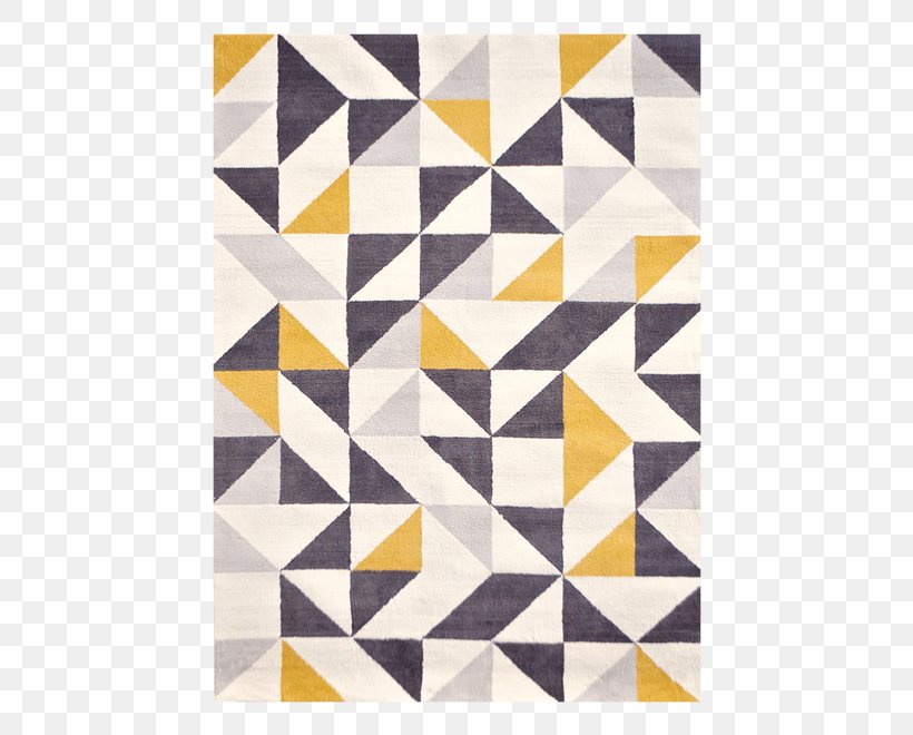 Carpet Yellow Geometry 幾何学模様 Triangle, PNG, 660x660px, Carpet, Area, Furniture, Geometry, Interieur Download Free