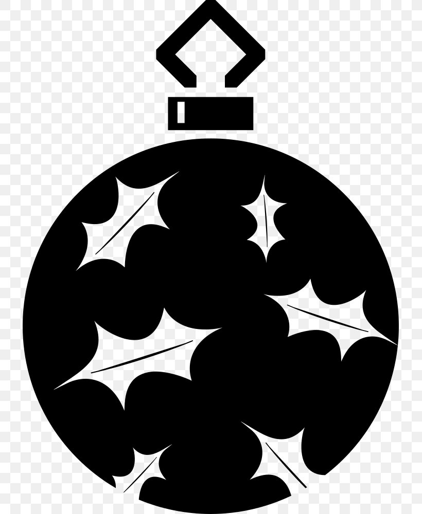 Christmas Ornament Bombka Clip Art, PNG, 731x1000px, Christmas Ornament, Ball, Black, Black And White, Bombka Download Free