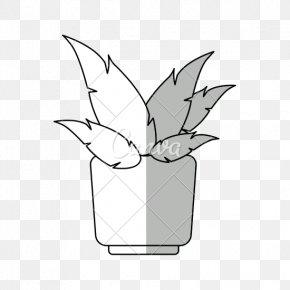 Line Drawing Potted Plant Images, Line Drawing Potted Plant Transparent