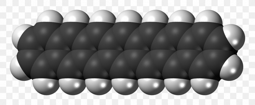 Pentacene Molecule Space-filling Model Atom Organic Compound, PNG, 2413x1000px, Watercolor, Cartoon, Flower, Frame, Heart Download Free
