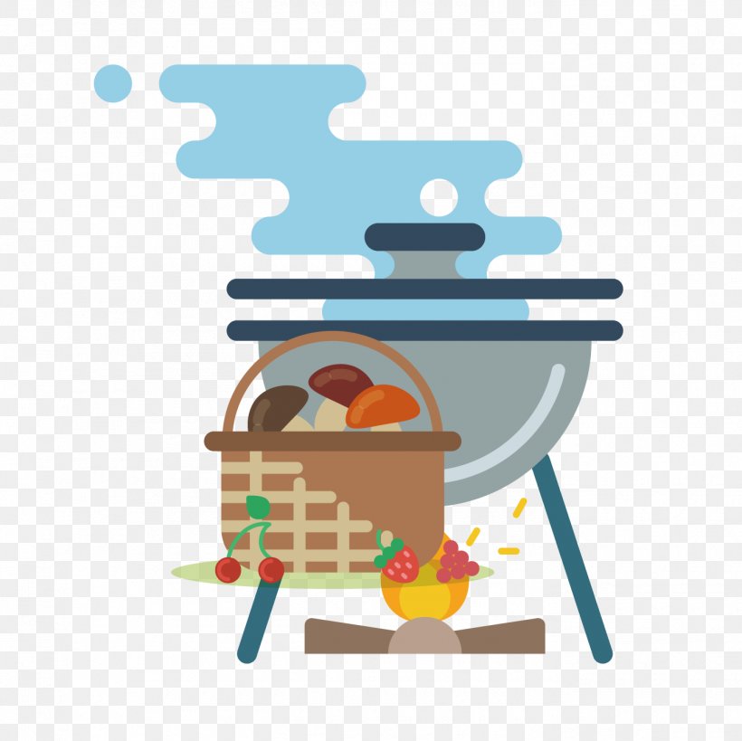 Camping Barbecue Grill Art, 1375x1375px, Camping, Barbecue Grill, Flat Design, Gratis, Download Free