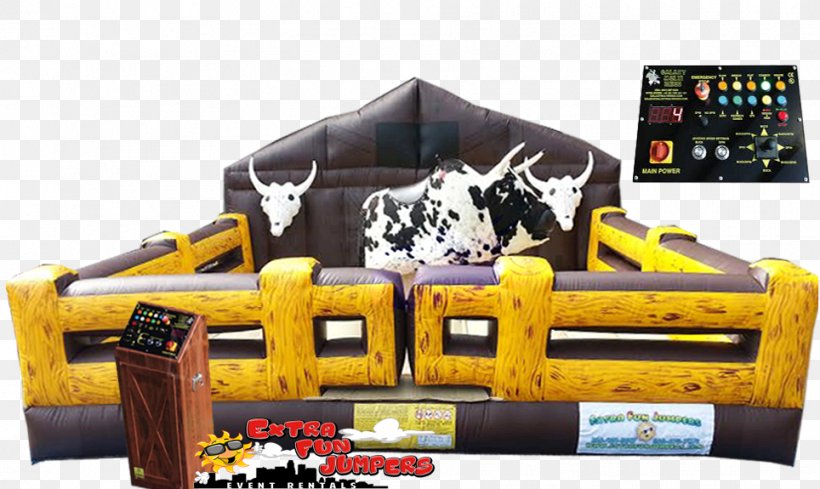 Extra Fun Jumpers & Event Rentals Renting Mechanical Bull Inflatable Bouncers, PNG, 964x575px, Extra Fun Jumpers Event Rentals, Brand, Bull, Carousel, Concession Download Free